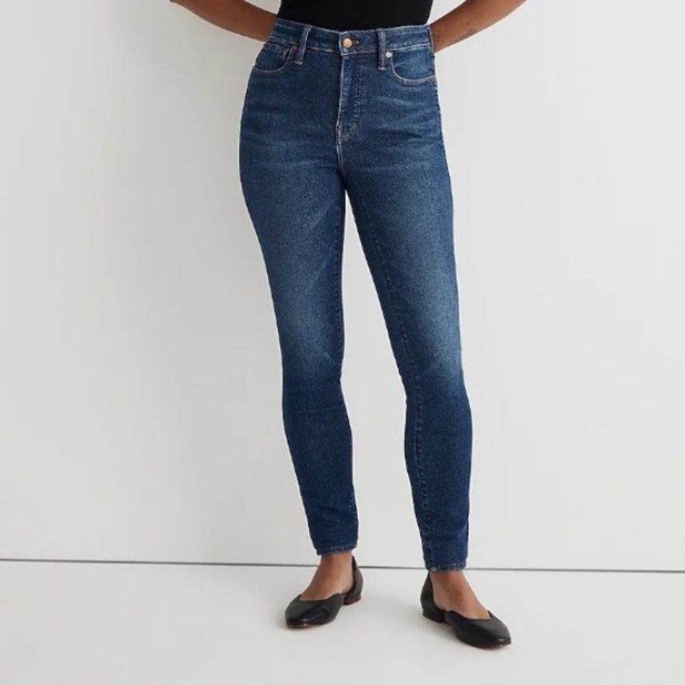 Madewell Curvy High Rose Skinny Jeans